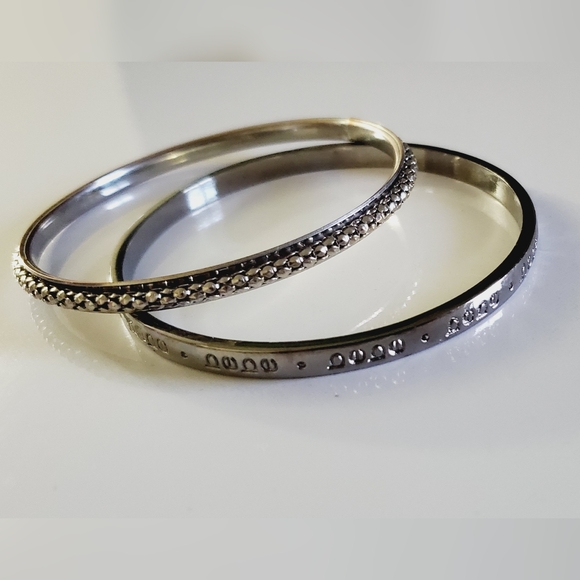 Vtg. Stack Bangles 4pcs - Picture 5 of 8